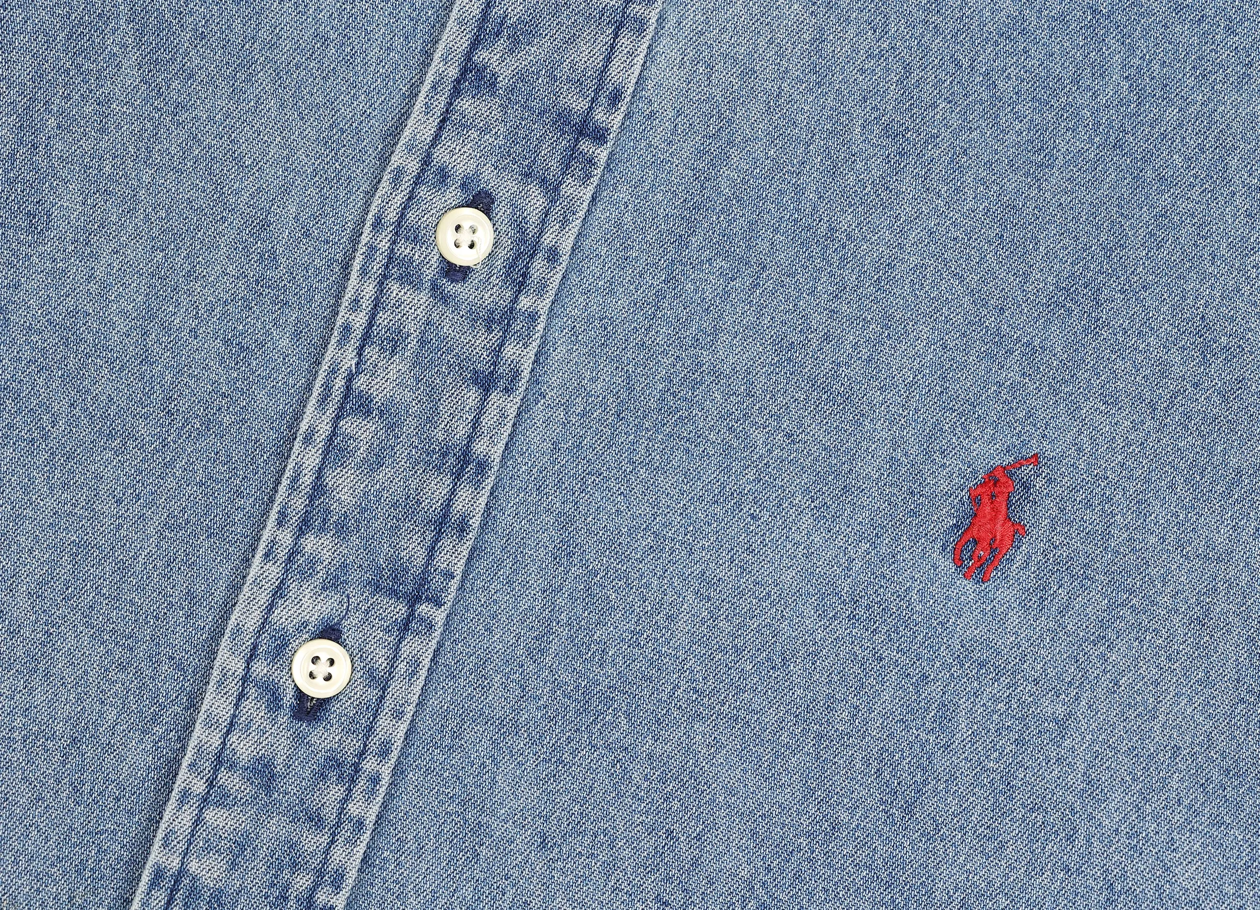 Polo Ralph Lauren Denim Shirt - Blue - XL