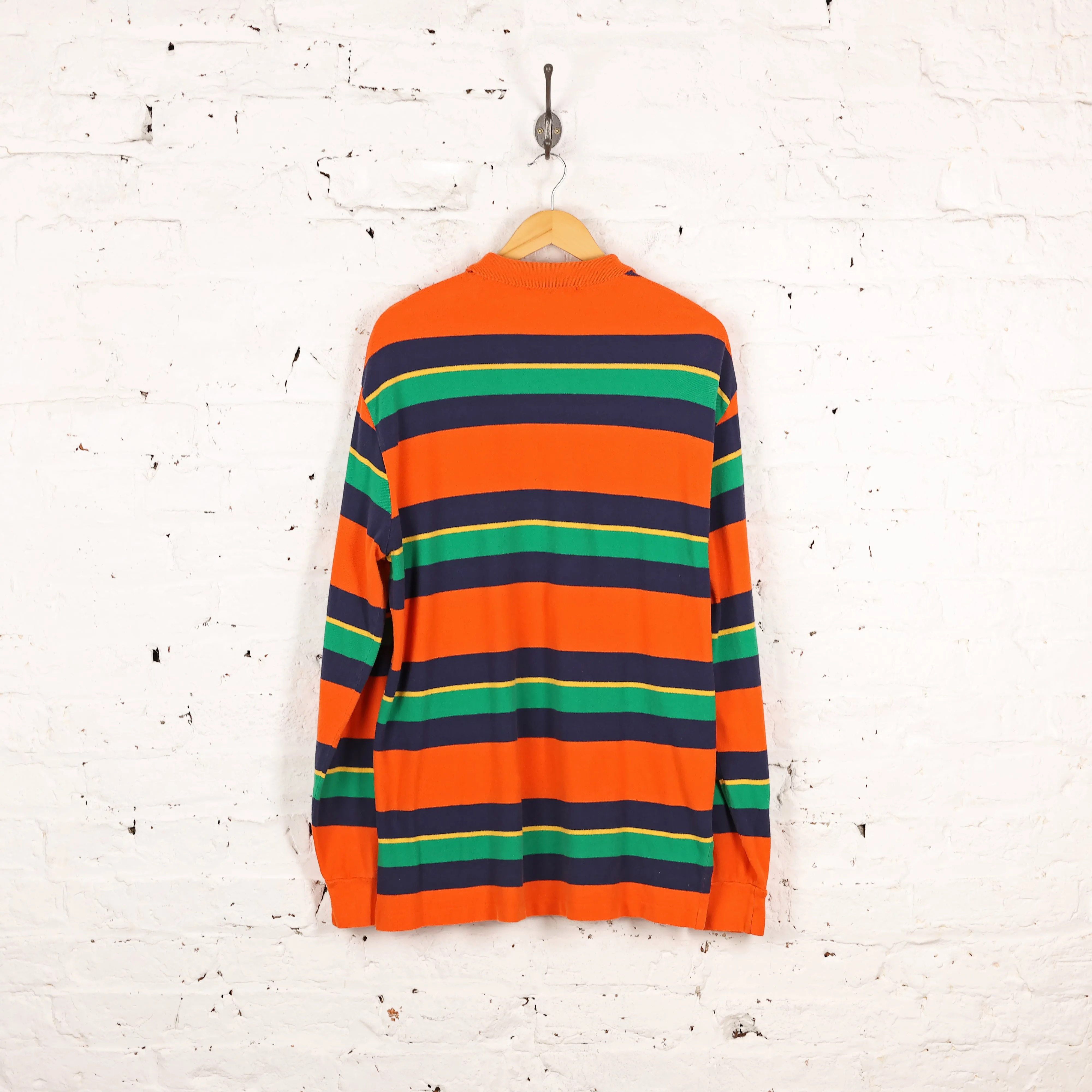 Polo Ralph Lauren Long Sleeve Polo Shirt - Orange - L
