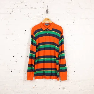 Polo Ralph Lauren Long Sleeve Polo Shirt - Orange - L