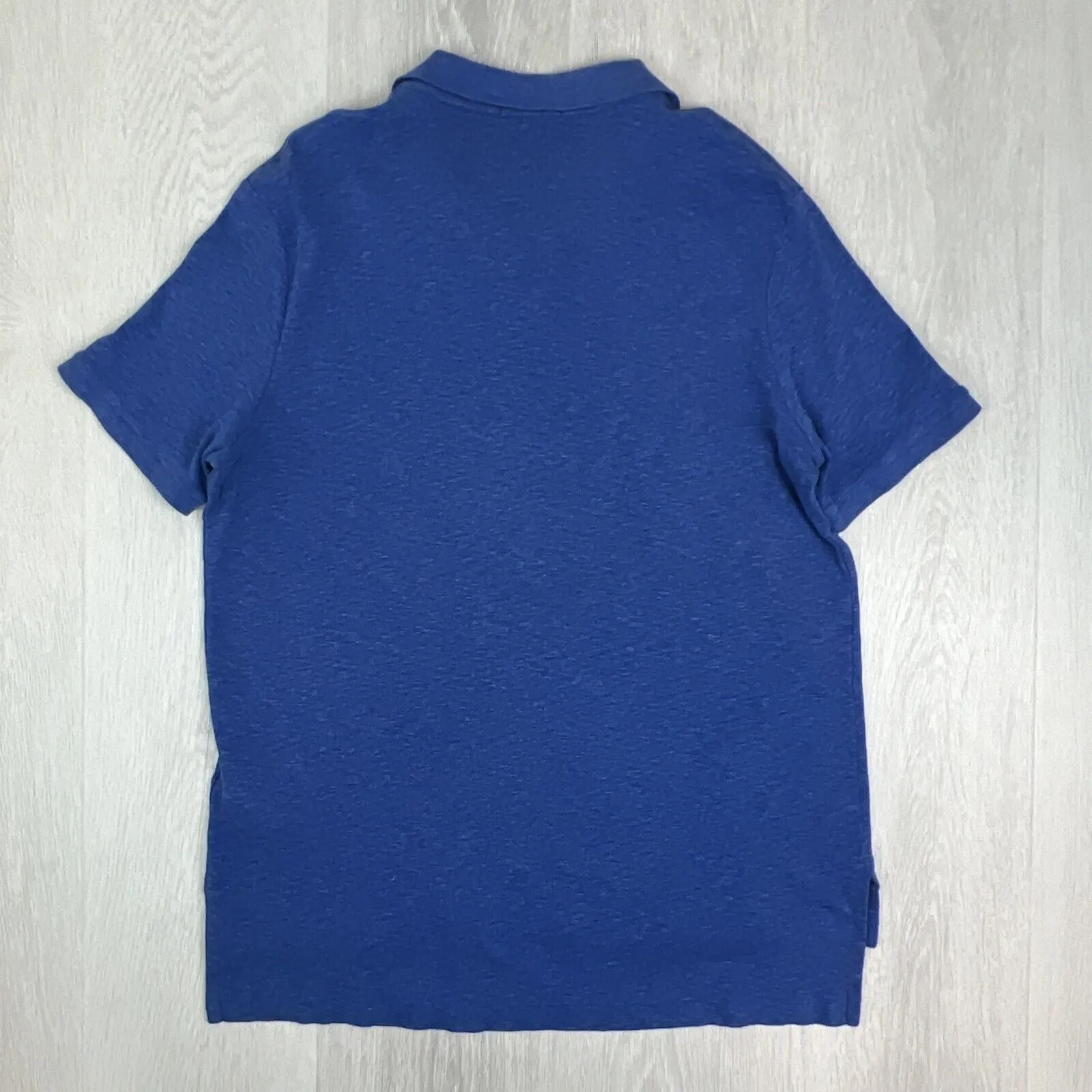 Polo Ralph Lauren Mens Navy Blue Polo Shirt Size Large