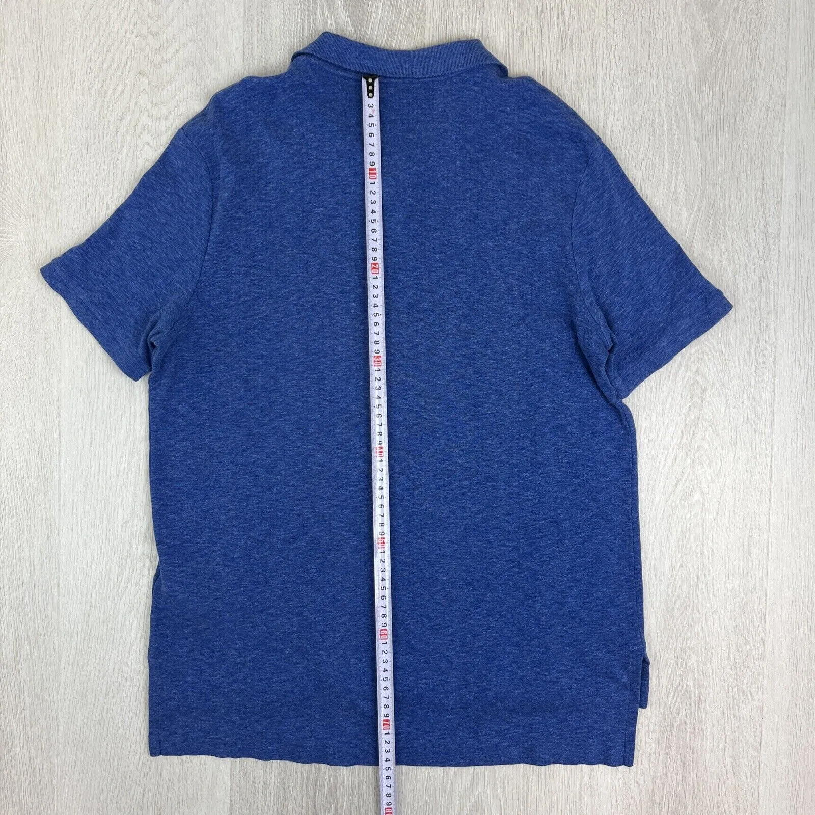 Polo Ralph Lauren Mens Navy Blue Polo Shirt Size Large