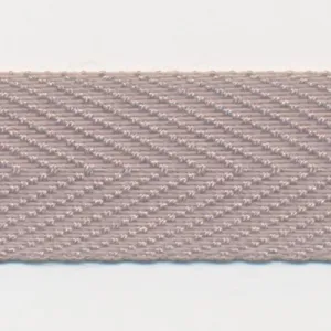 Polyester Herringbone Tape #07 Crystal Gray