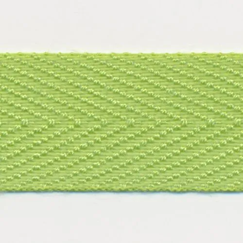 Polyester Herringbone Tape #37 Yellow Green