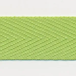 Polyester Herringbone Tape #37 Yellow Green