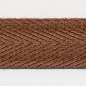 Polyester Herringbone Tape #73 Dark Sepia