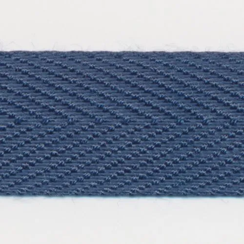 Polyester Herringbone Tape #85 Moonlight Blue