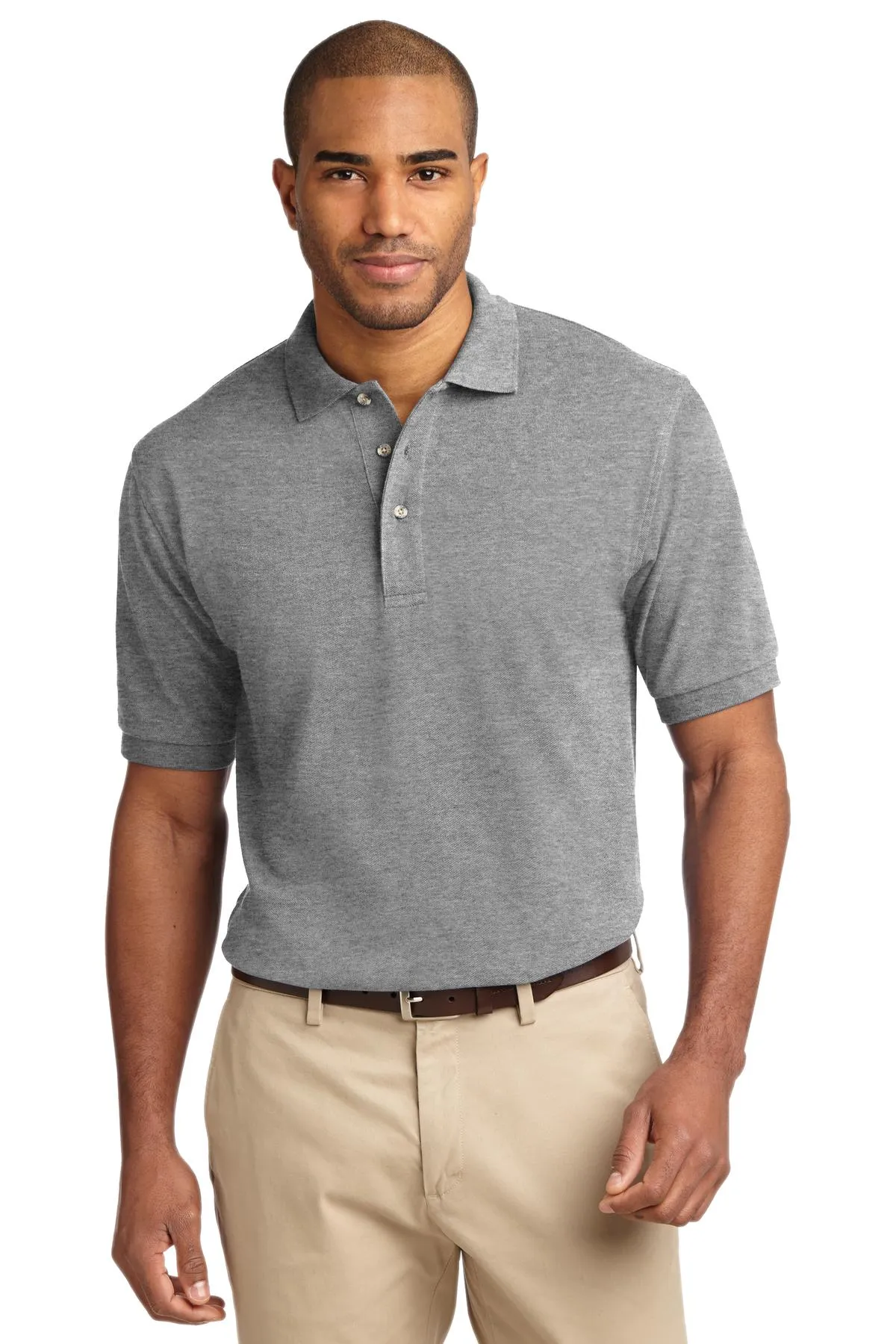 Port Authority Heavyweight Cotton Pique Polo.  K420 Oxford