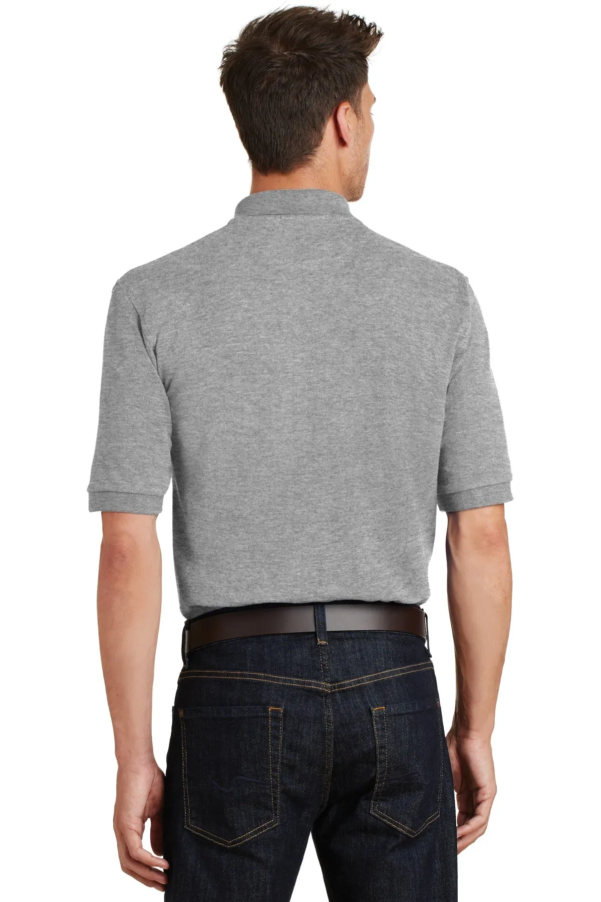 Port Authority Heavyweight Cotton Pique Polo with Pocket.  K420P Oxford