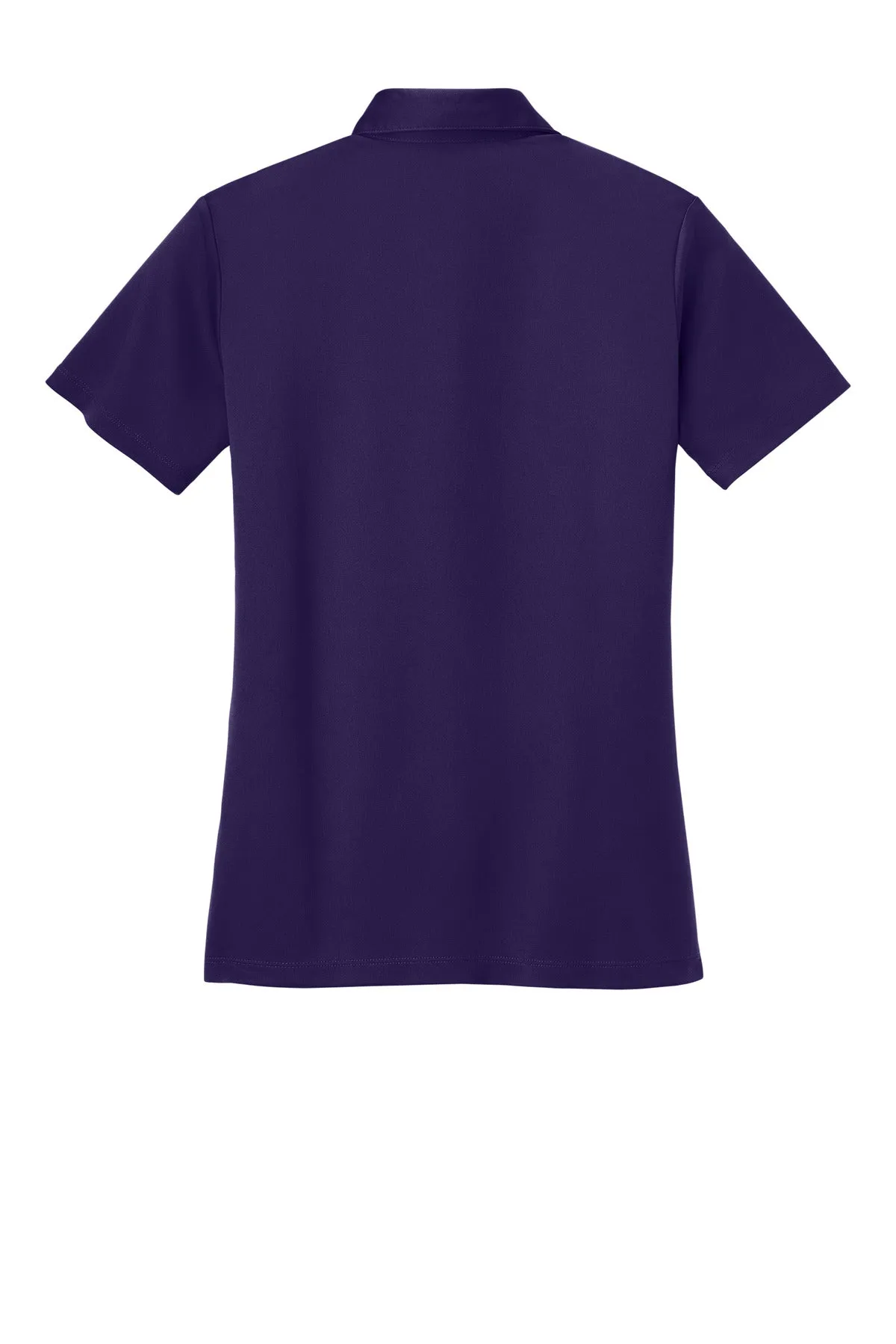 Port Authority Women's Silk Touch Performance Polo. L540 Bright Purple