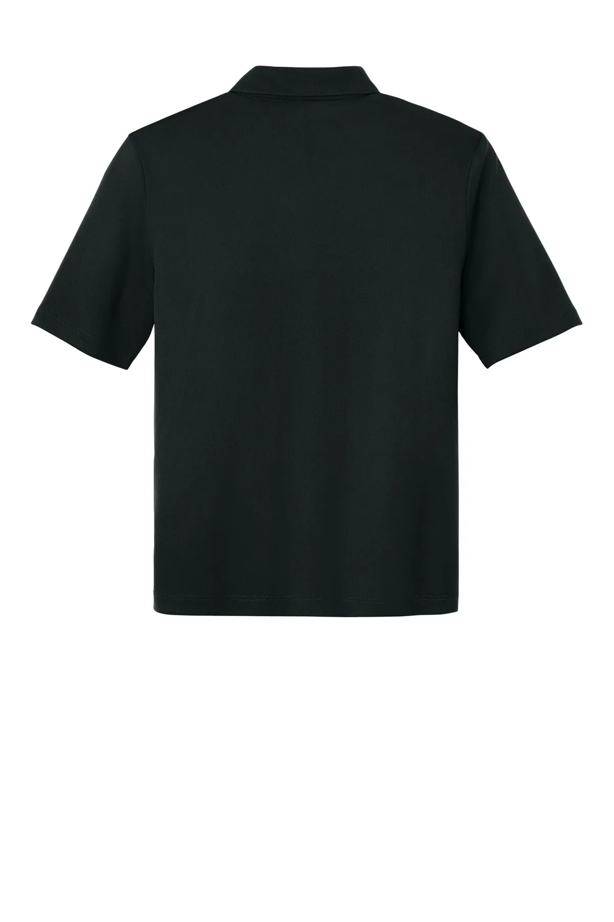 Port Authority Youth Silk Touch Performance Polo. Y540 Black
