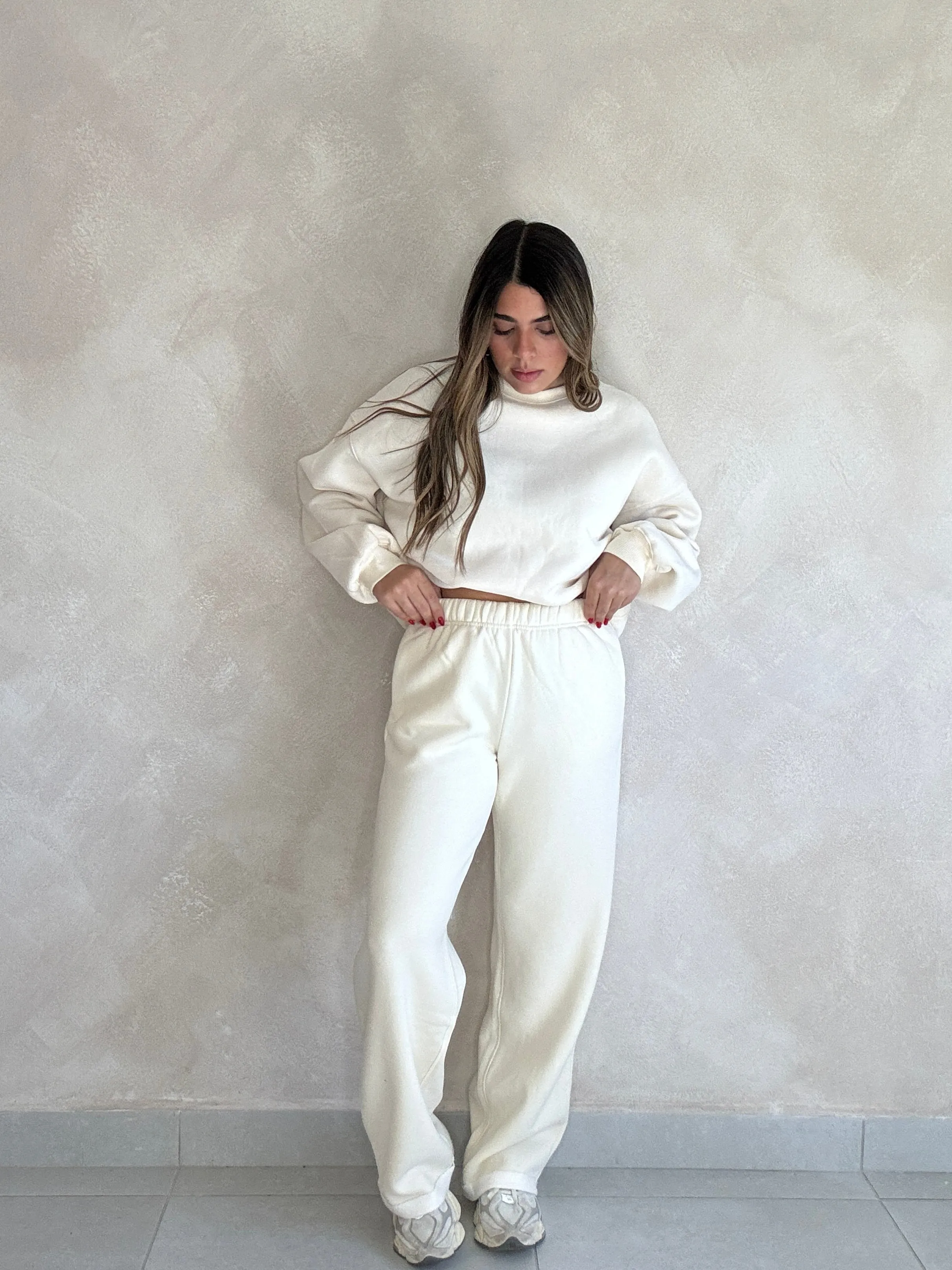 PRE ORDER DOVE WIDE LEG PANTS