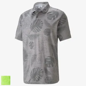 Puma CLOUDSPUN Leaves N Flowers Golf Polo XL Greenery (532975-03)