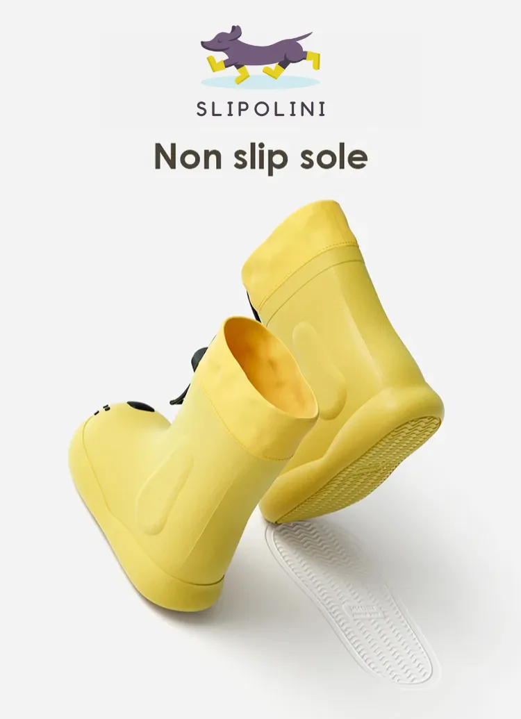 Puppy Paw Children's EVA Rain Boots - Fun Dog-Inspired Design, Available in Three Bright Colors, Waterproof and Durable - Perfect for Outdoor Adventures, Rainy Days, and Playtime in Any Weather
