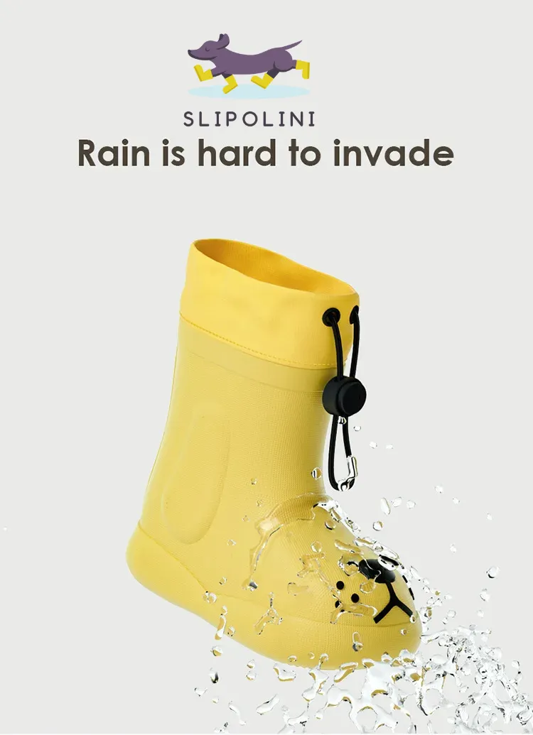 Puppy Paw Children's EVA Rain Boots - Fun Dog-Inspired Design, Available in Three Bright Colors, Waterproof and Durable - Perfect for Outdoor Adventures, Rainy Days, and Playtime in Any Weather
