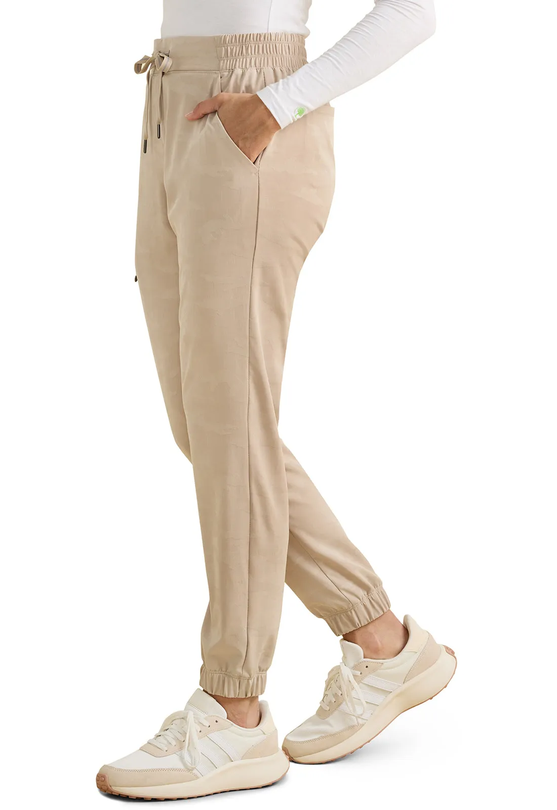 Purple Label Jacquard Tate Jogger Camo Pants Khaki