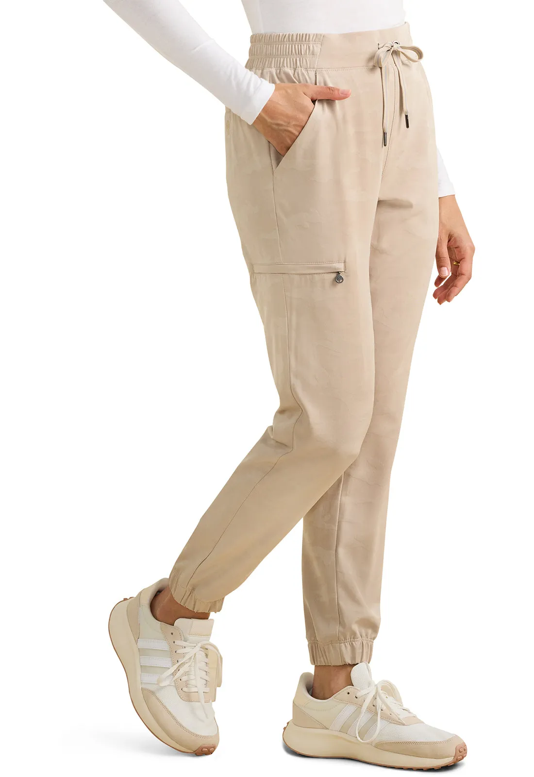 Purple Label Jacquard Tate Jogger Camo Pants Khaki