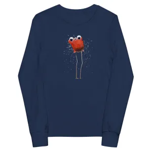 "Really Excited To Be Here" Youth Long Sleeve T-Shirt