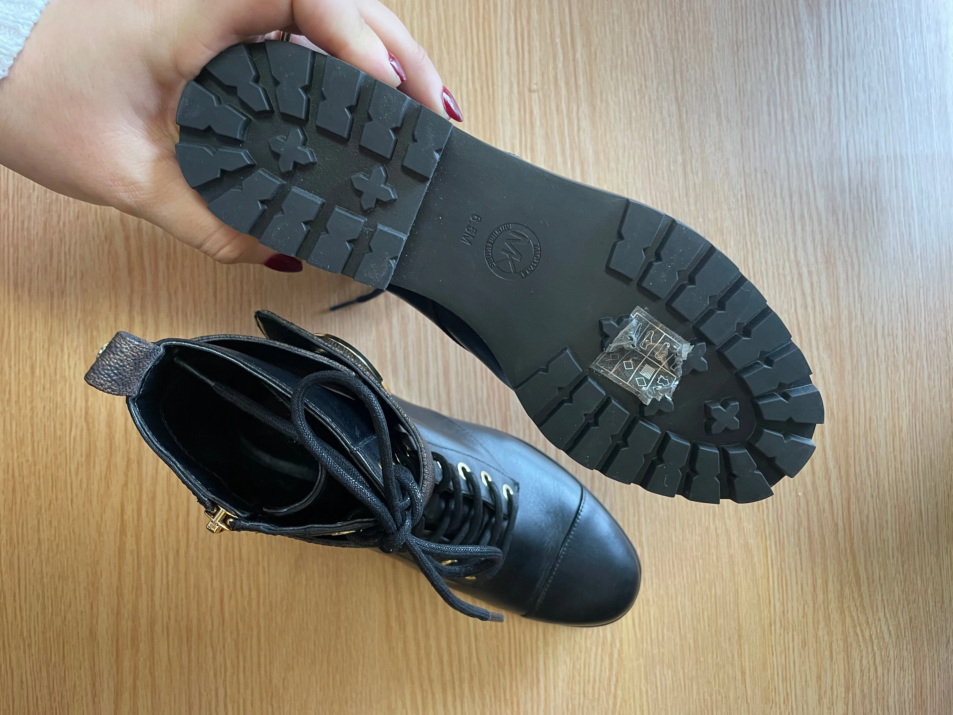 "Tatum Combat" Boot by Michael Kors