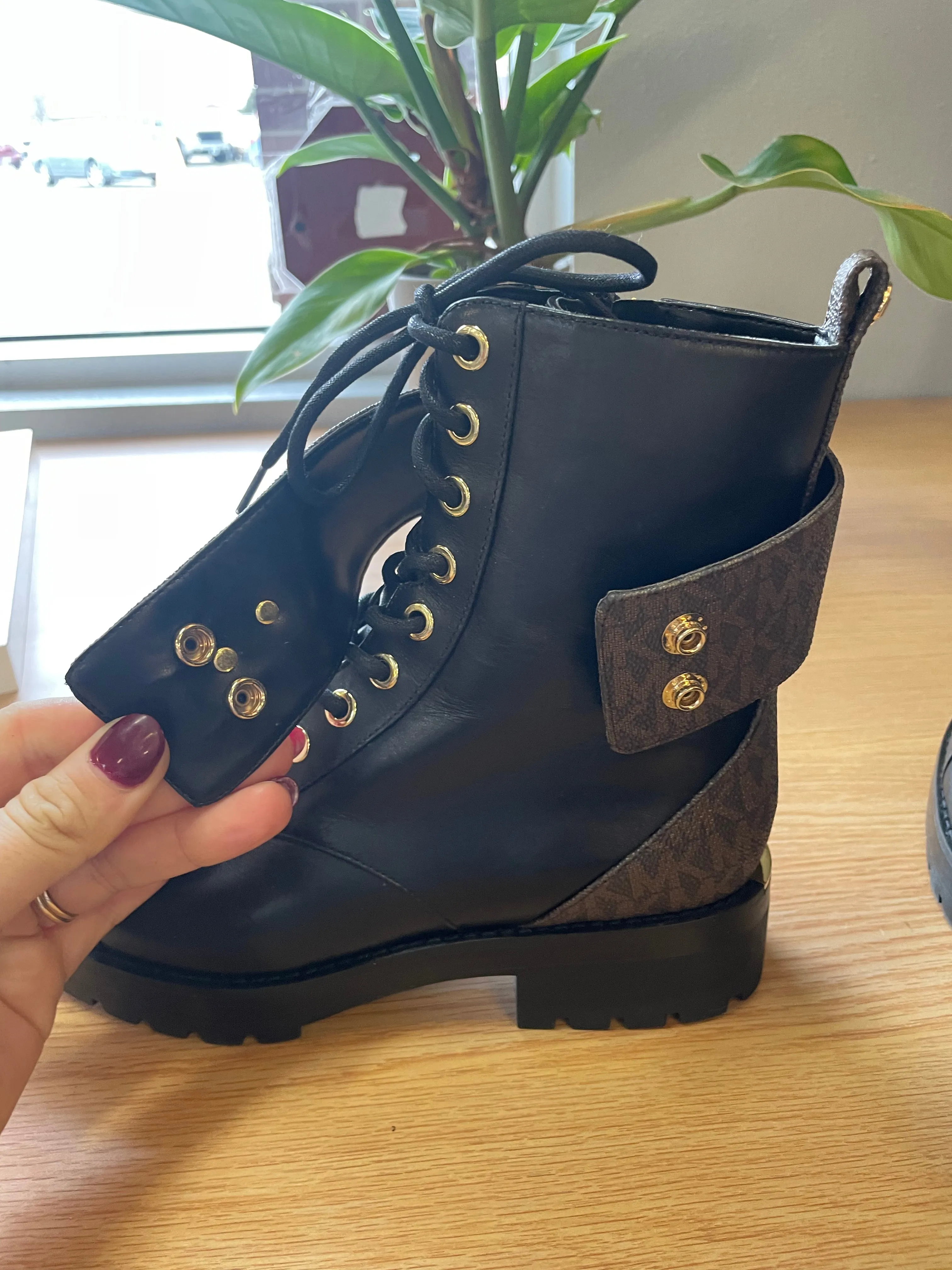 "Tatum Combat" Boot by Michael Kors