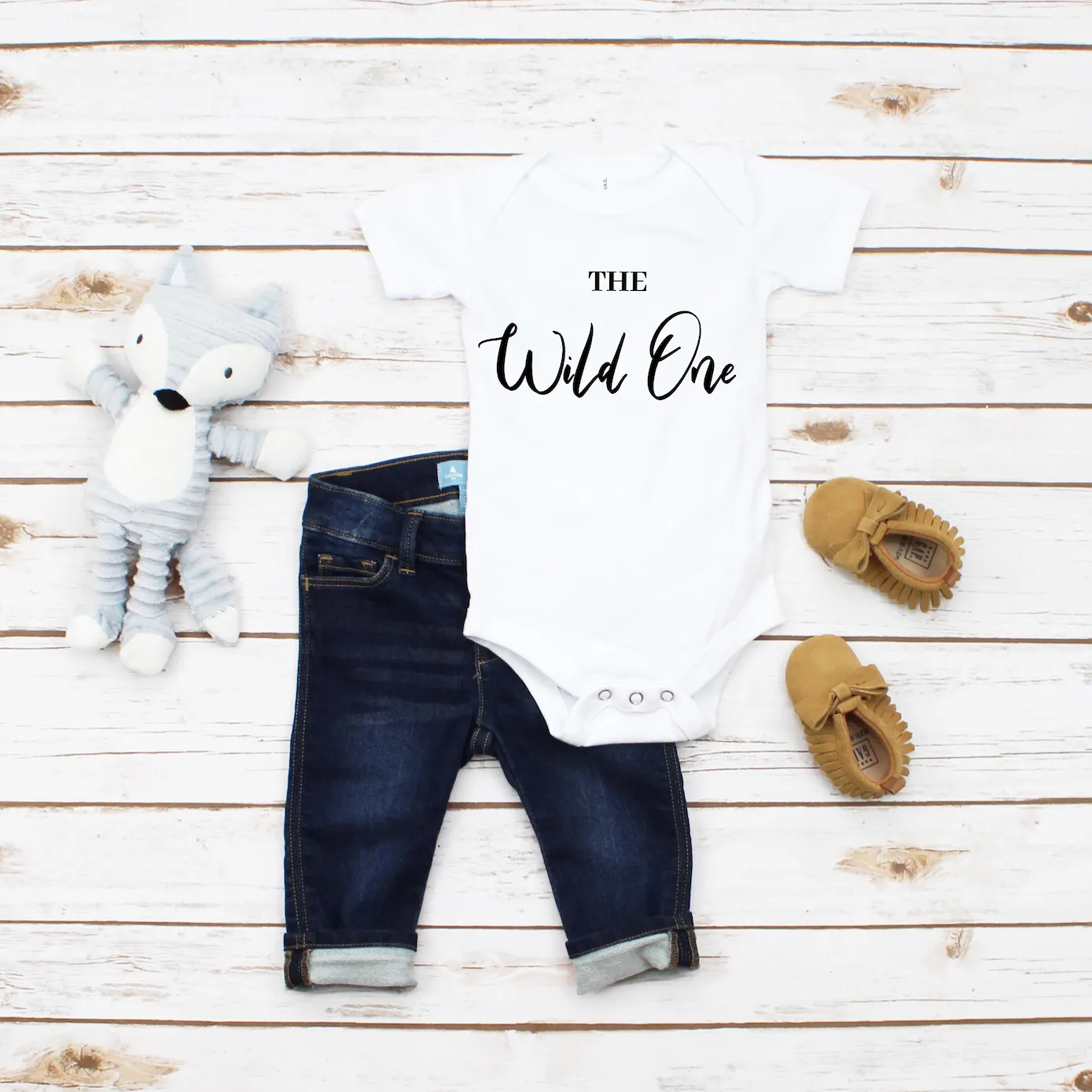 "The Wild One" Baby Onesie