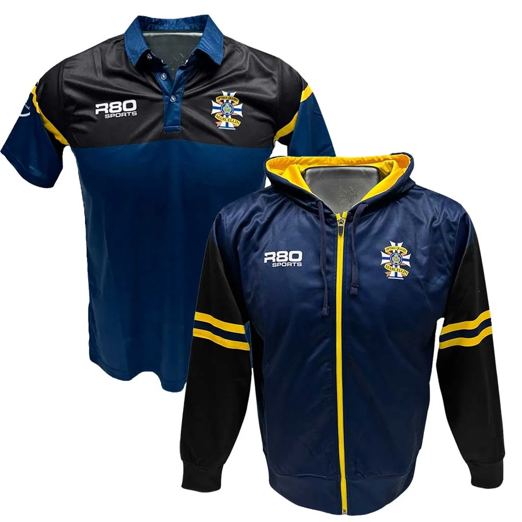 R80 Sports Hoodie and Polo Team Set