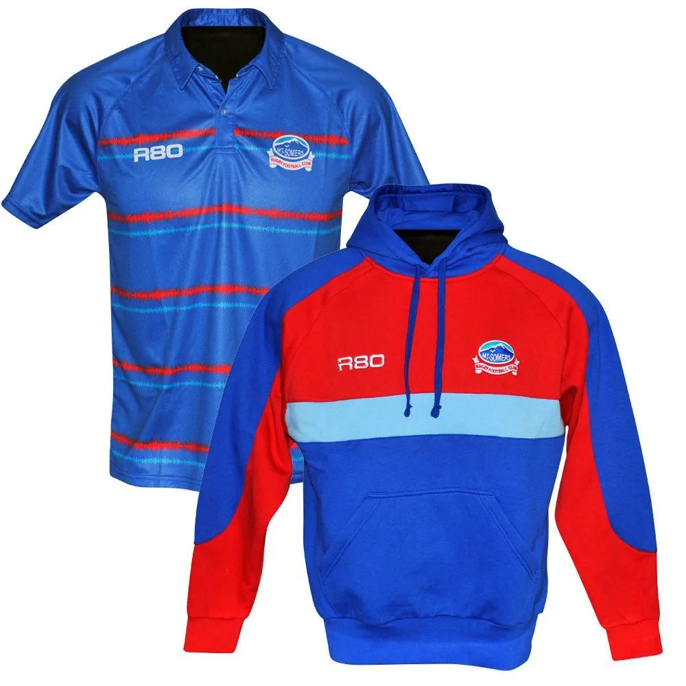 R80 Sports Hoodie and Polo Team Set