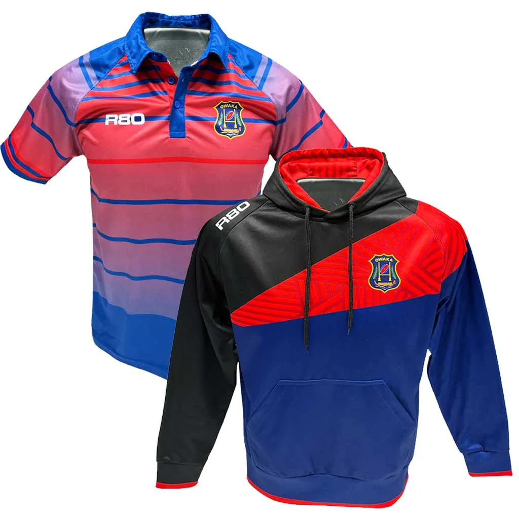 R80 Sports Hoodie and Polo Team Set