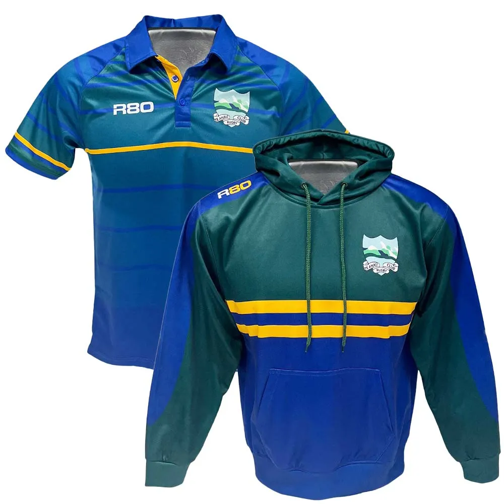R80 Sports Hoodie and Polo Team Set
