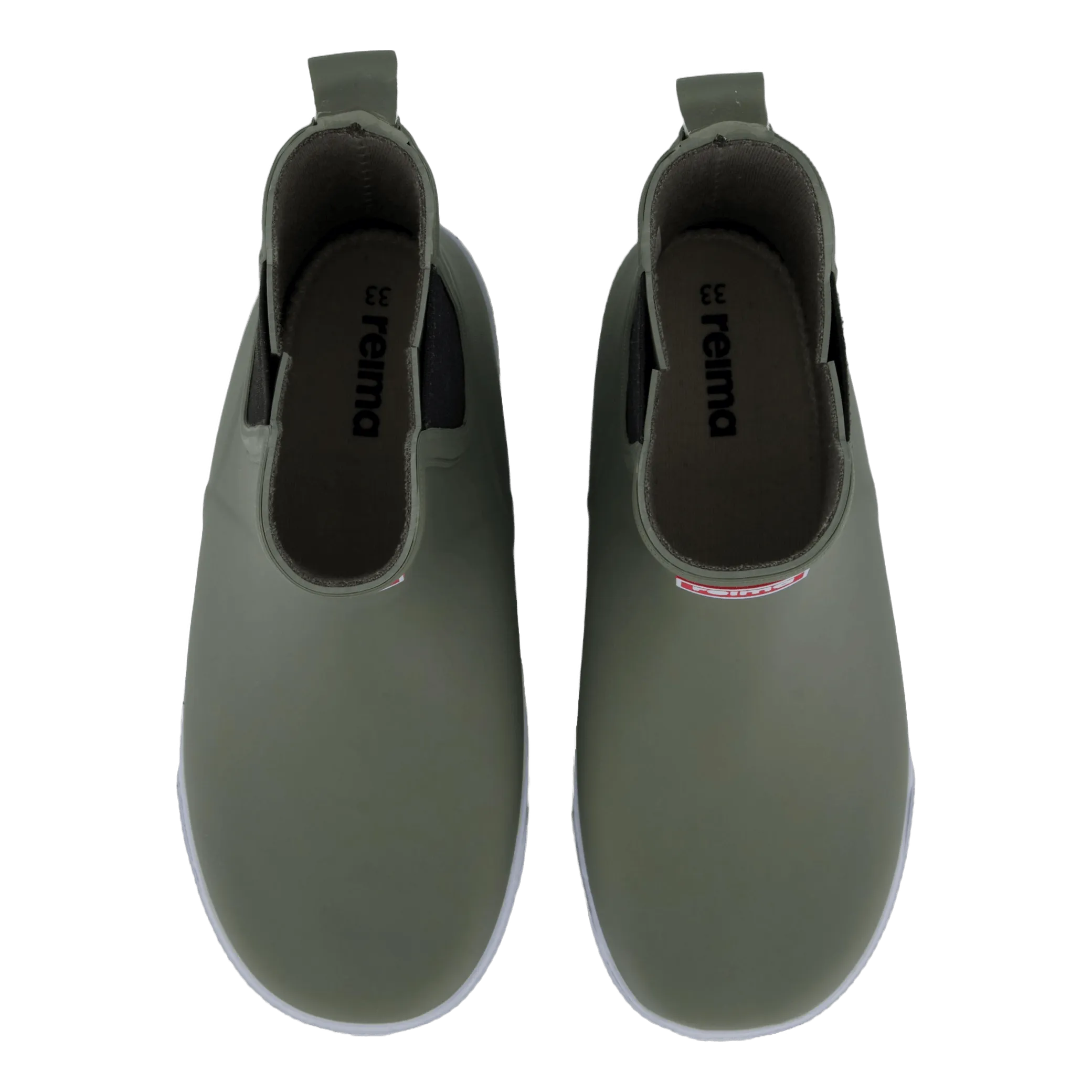 Rain boots Ankles Greyish green