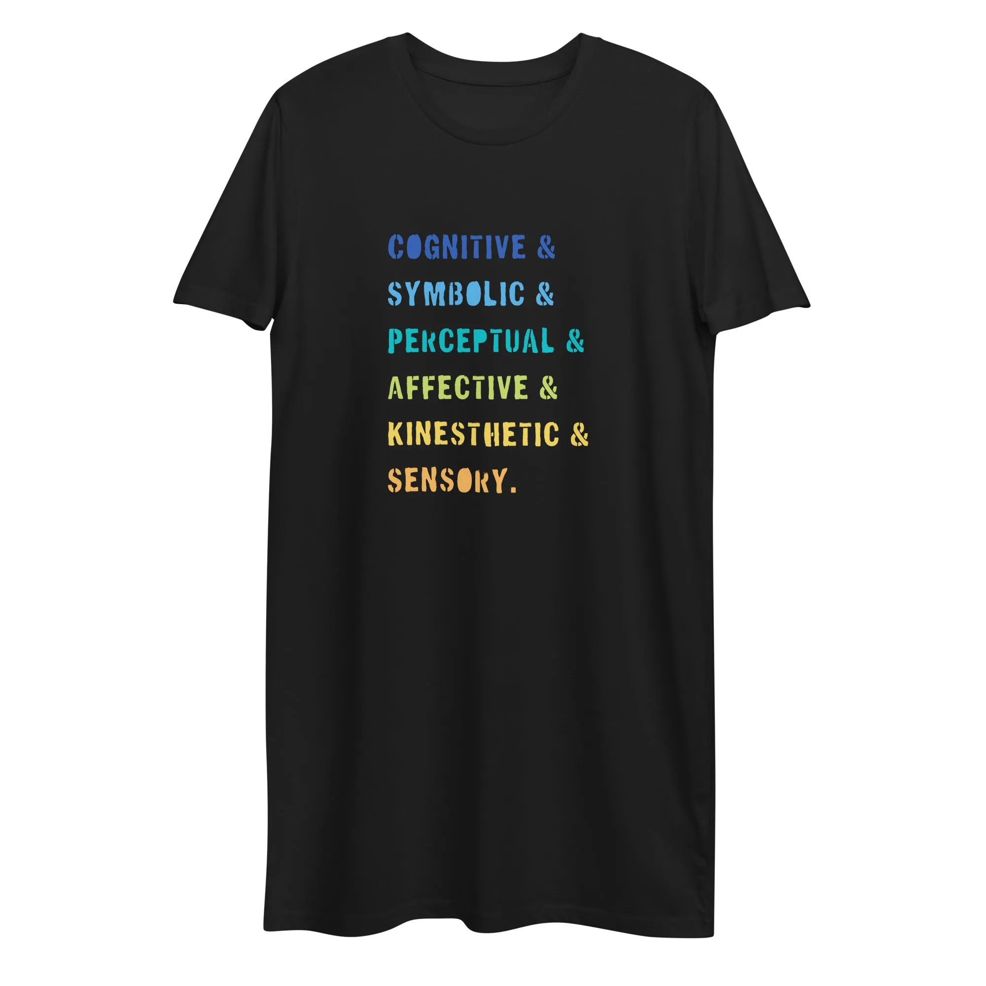 Rainbow ETC Model T-shirt Dress