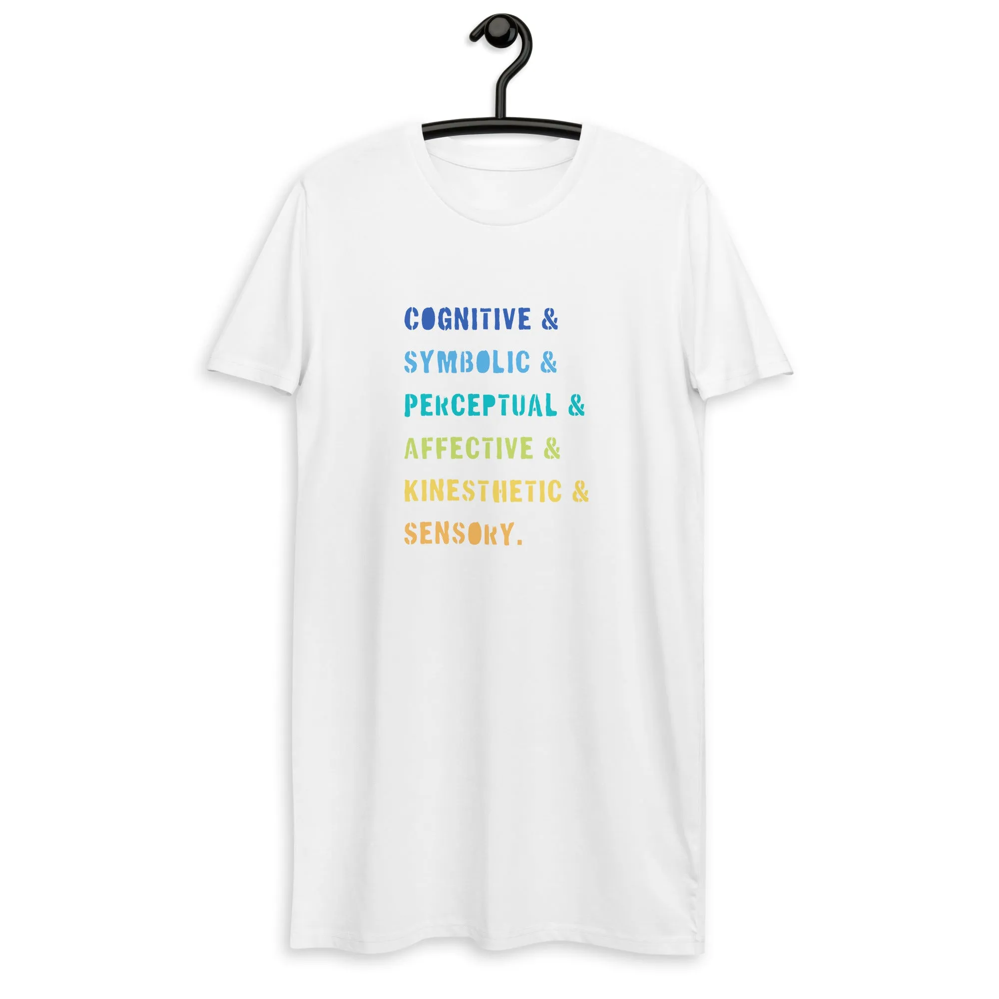 Rainbow ETC Model T-shirt Dress