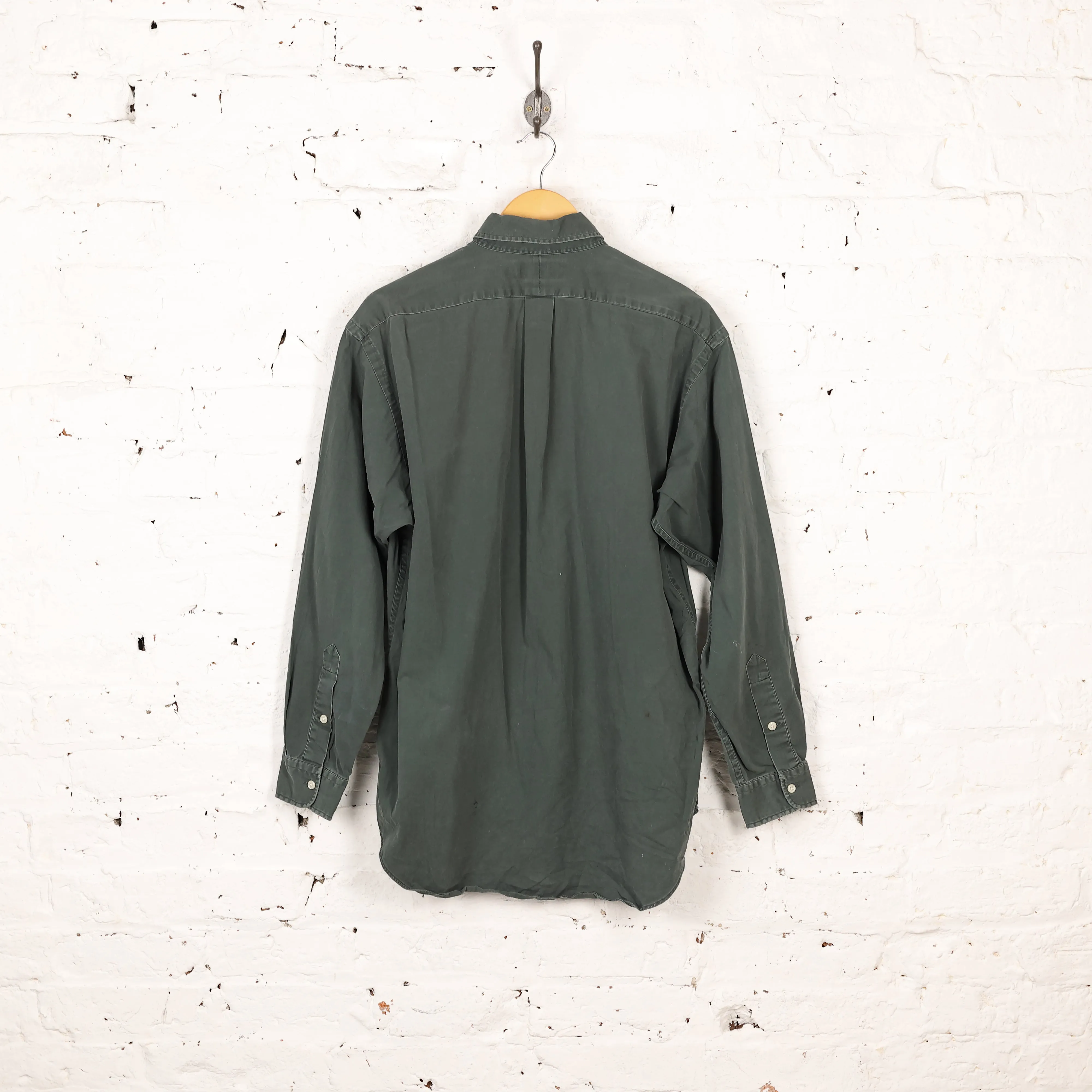 Ralph Lauren Blaire Button Down Shirt - Green - M