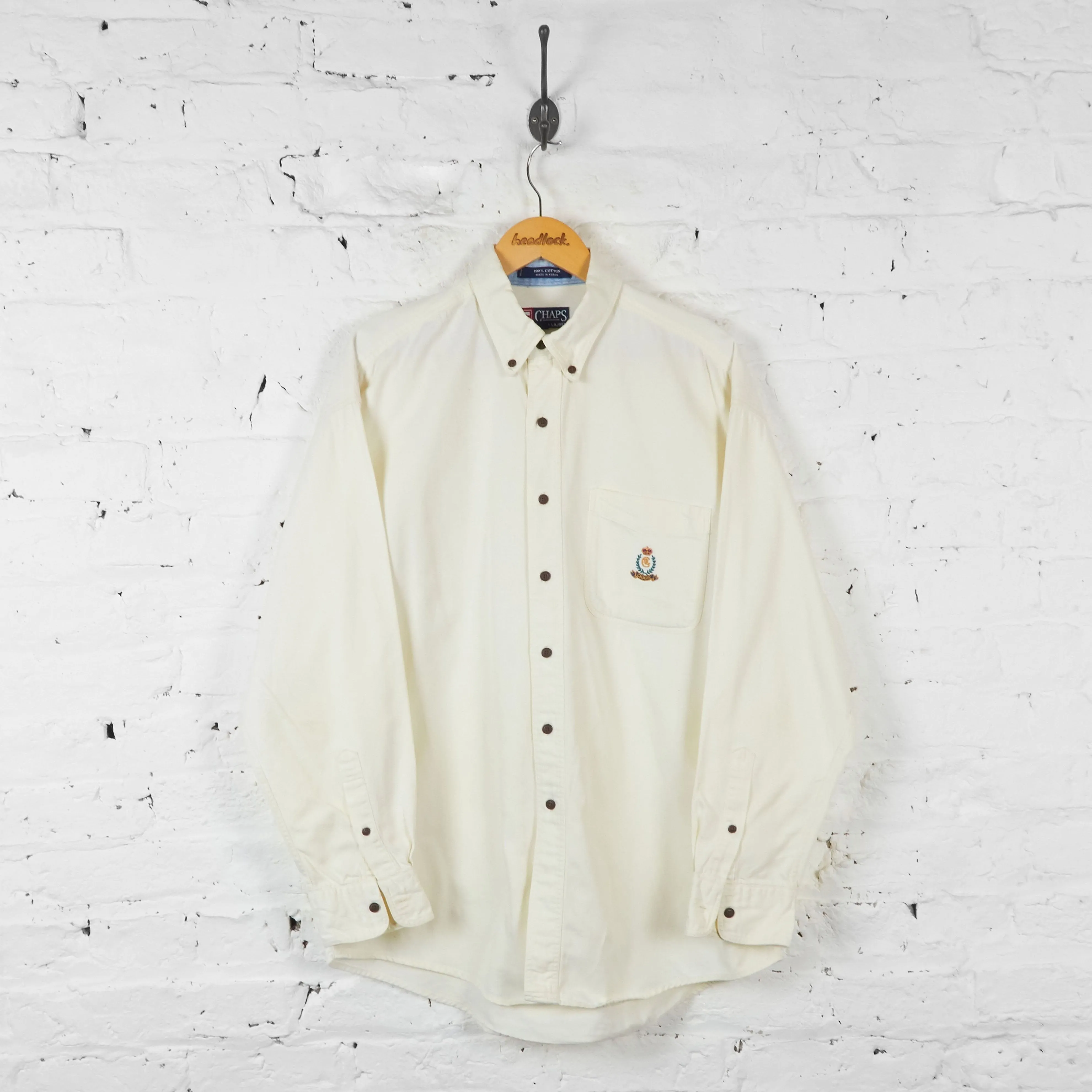 Ralph Lauren Chaps Oxford Shirt - White - L