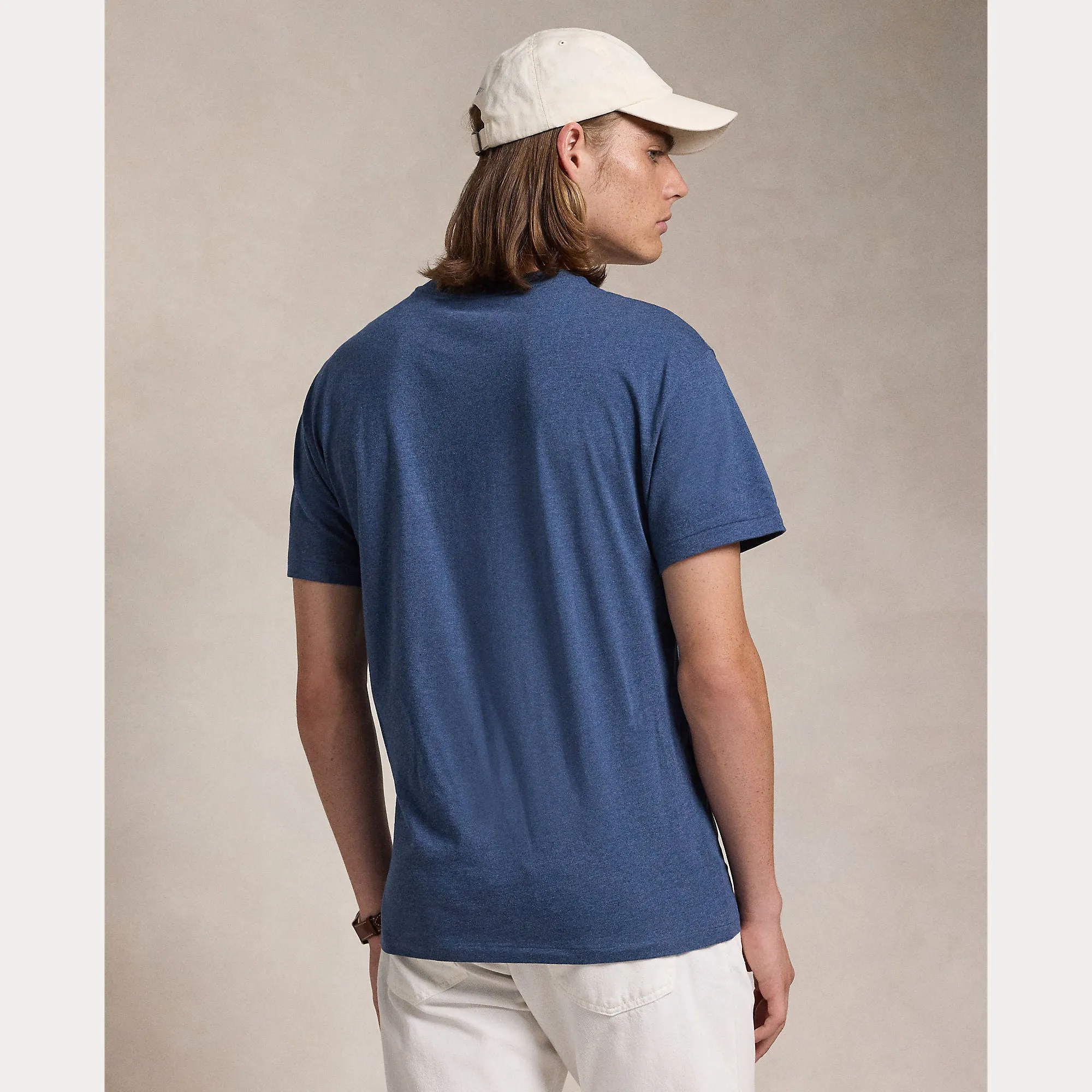 Ralph Lauren Mens T-shirt Blue Heather