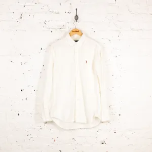 Ralph Lauren Oxford Shirt - White - L