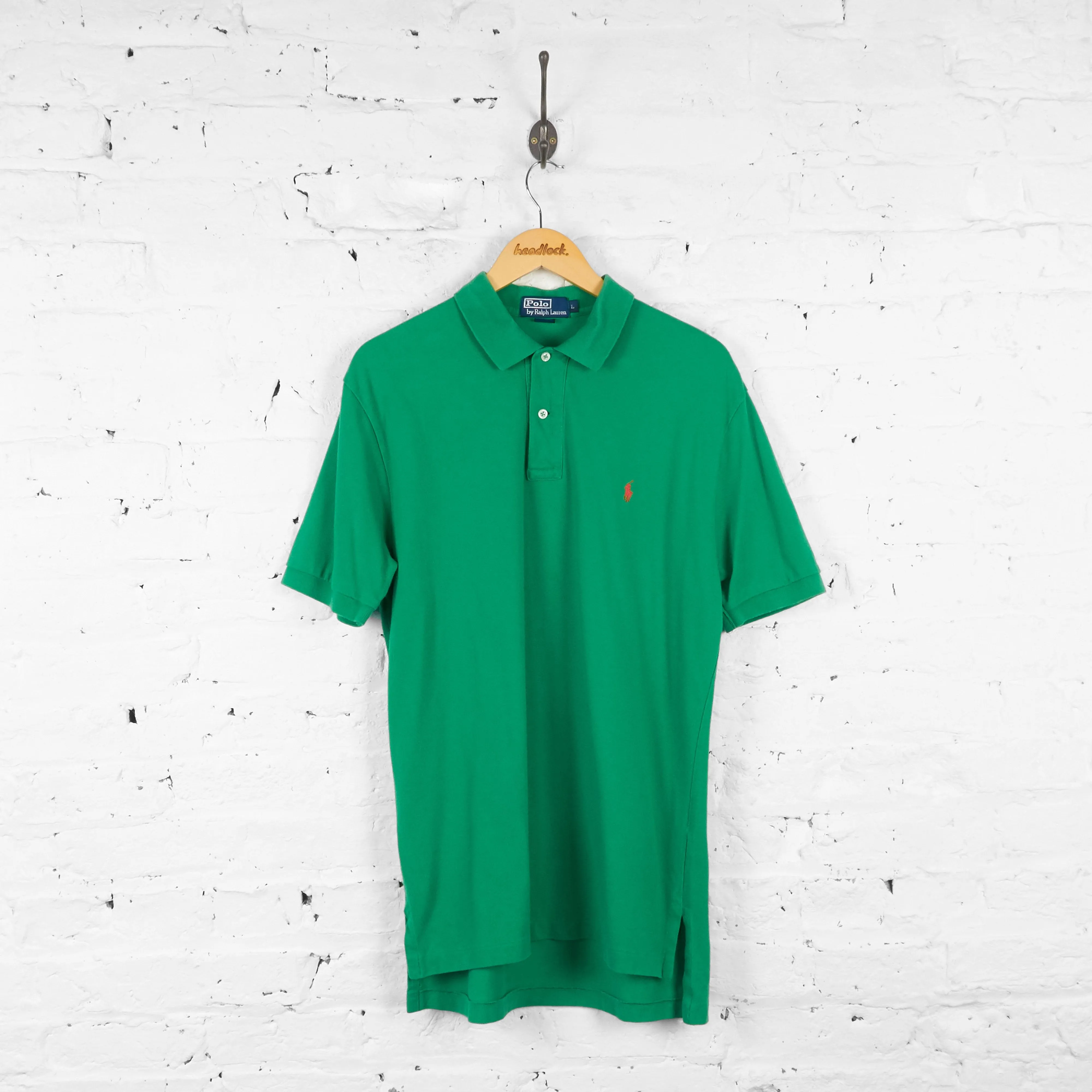 Ralph Lauren Polo Shirt - Green - L