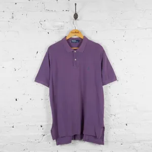 Ralph Lauren Polo Shirt - Purple - L