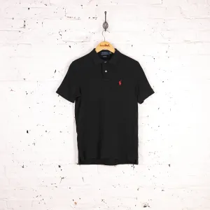 Ralph Lauren Short Sleeve Polo Shirt - Black - S