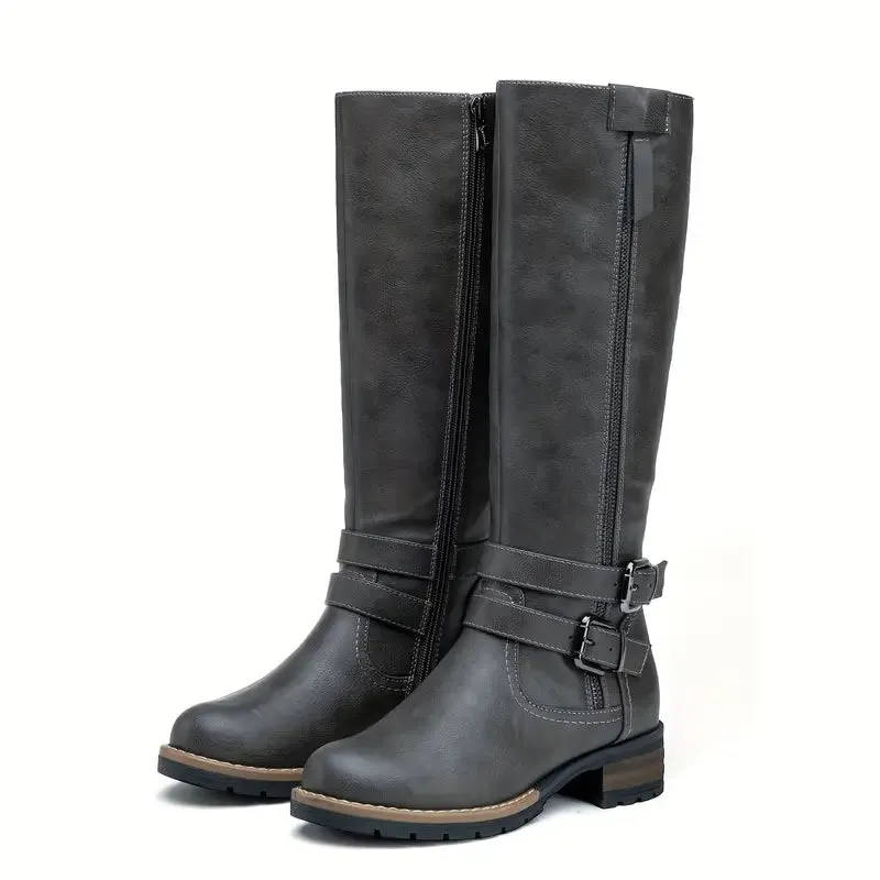 Rayna | High Leather Boots