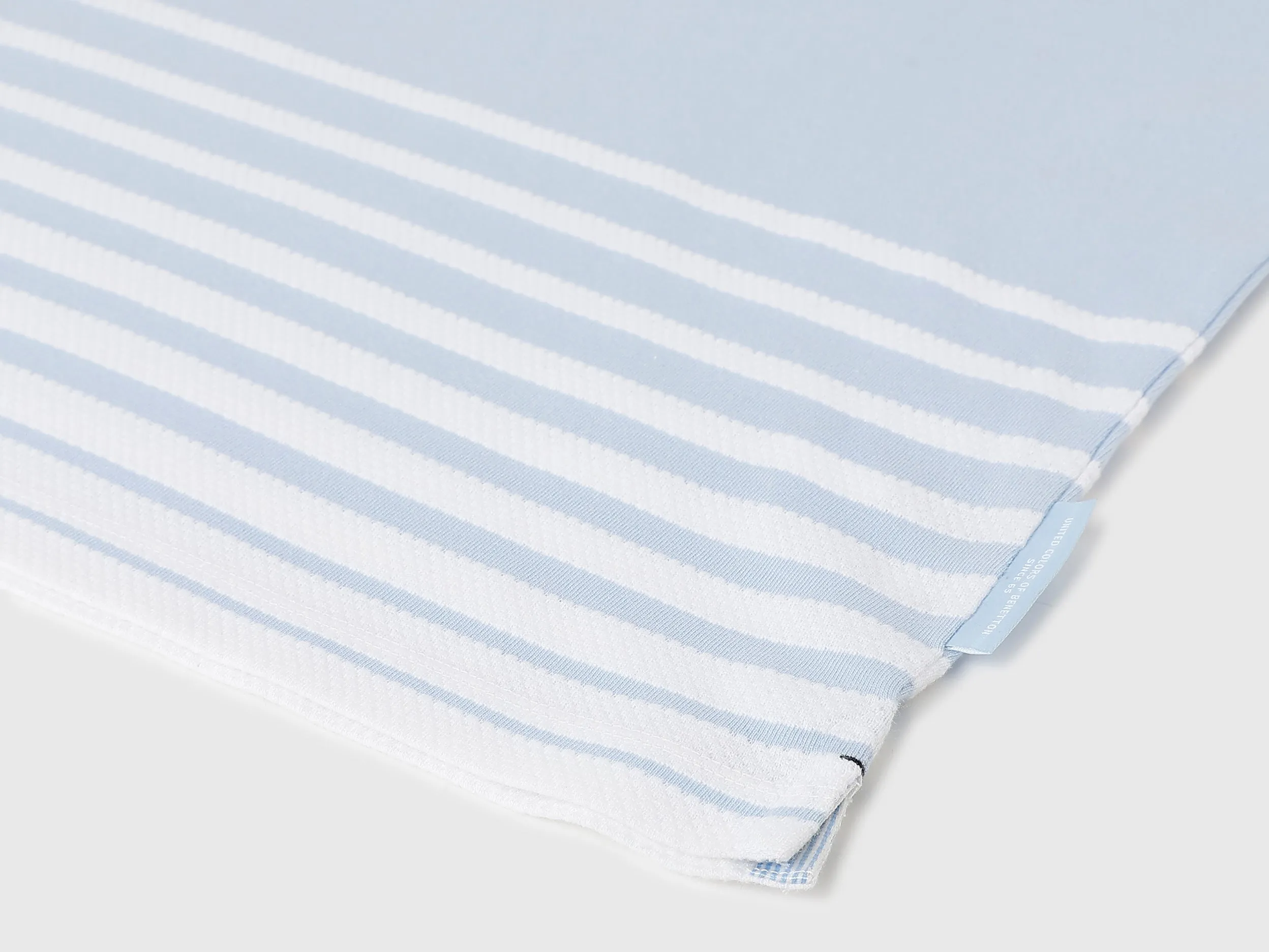 Regular Fit Polo Neck Striped T-Shirts