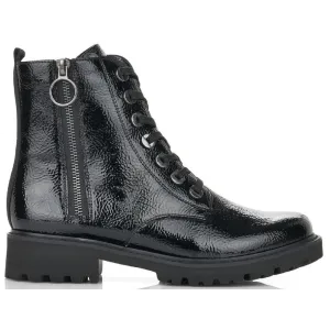 Remonte D8671-02 (Betty) Black Ankle Boots