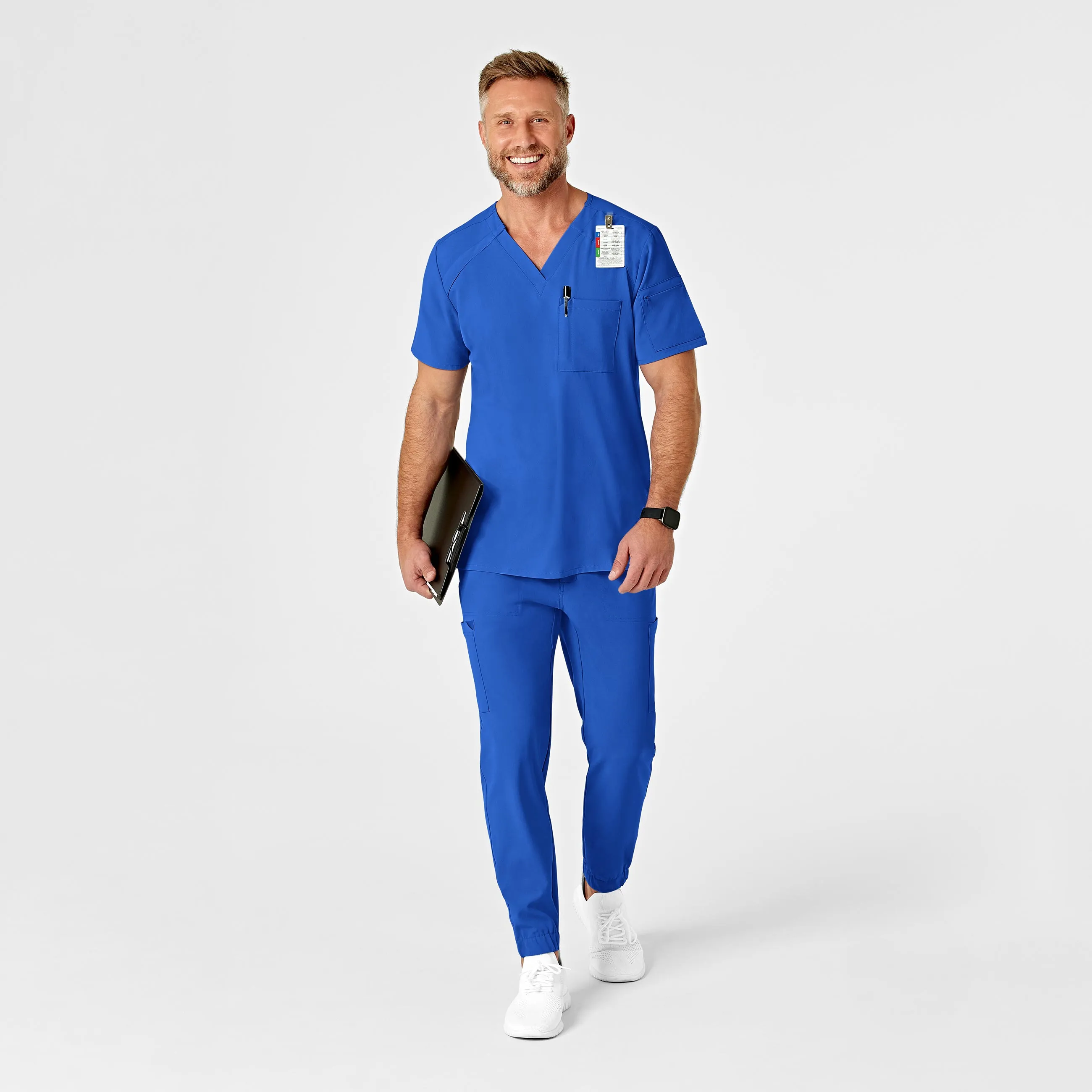 RENEW 5034 Men's Jogger Scrub Pants Royal