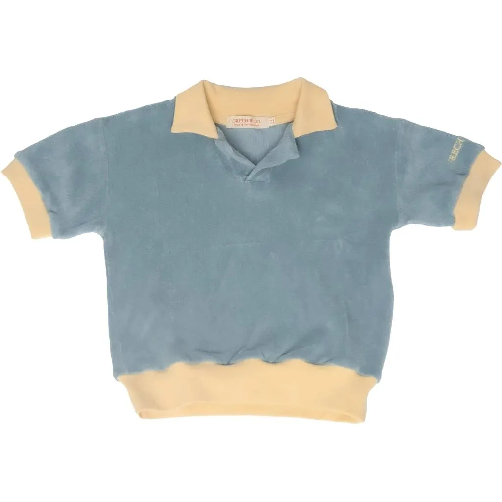 Retro Collared Shirt aus Bio-Baumwolle GOTS