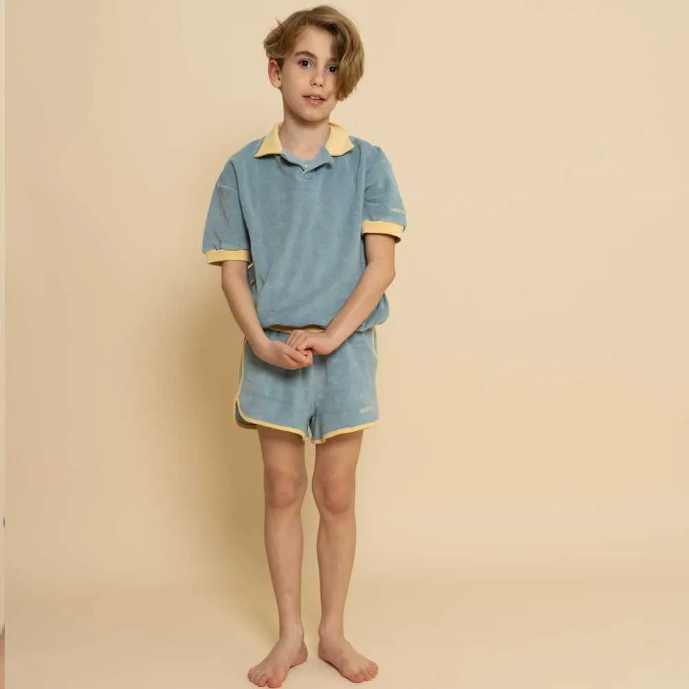Retro Collared Shirt aus Bio-Baumwolle GOTS