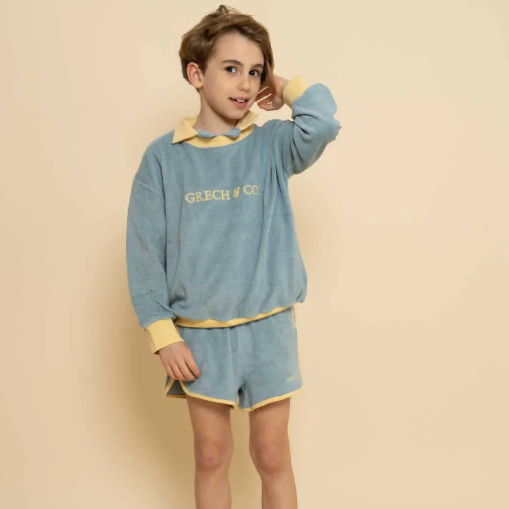 Retro Collared Shirt aus Bio-Baumwolle GOTS