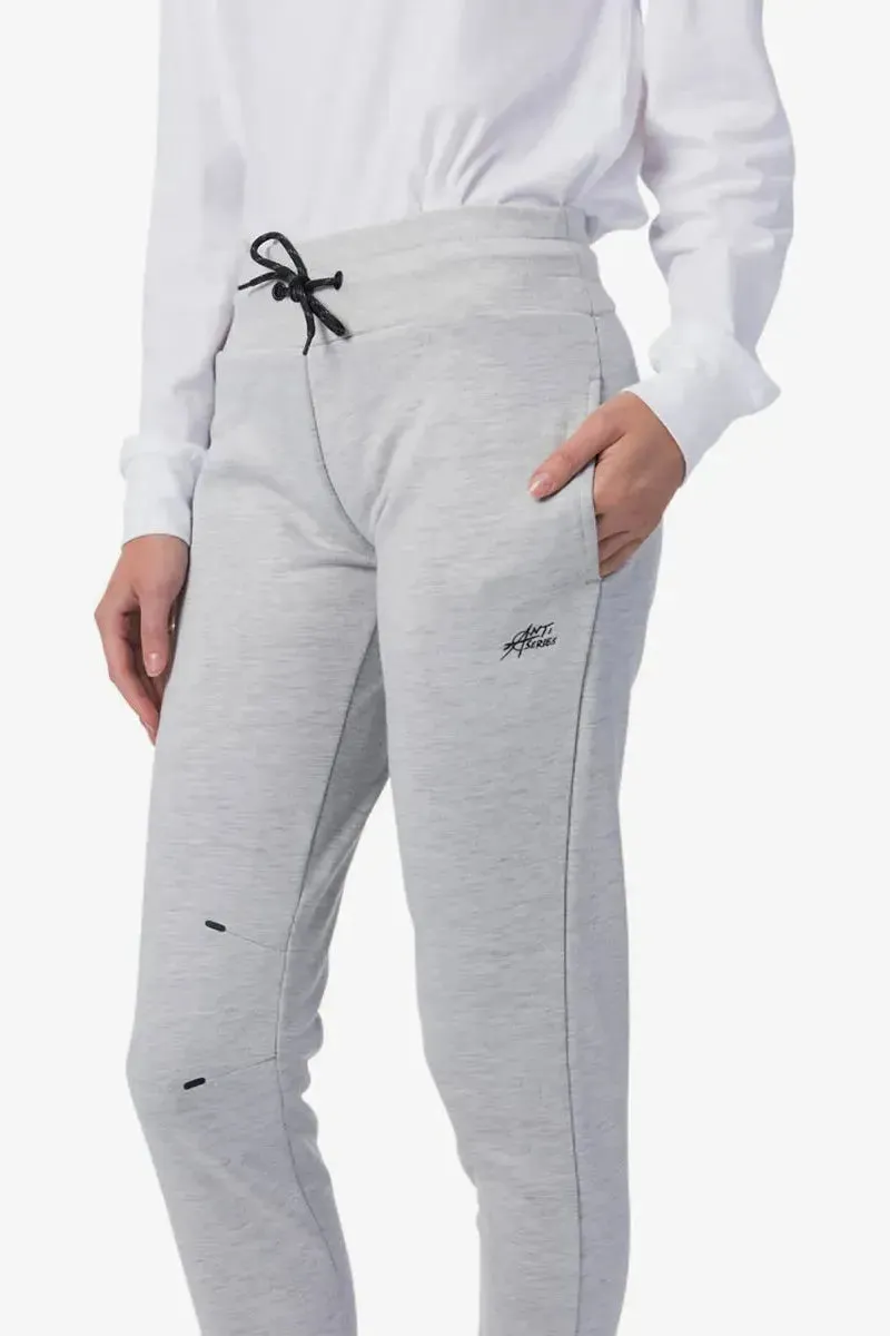 RIP CURL ANTI-SERIES FLUX II TRACKPANT - LIGHT GREY HEATHER