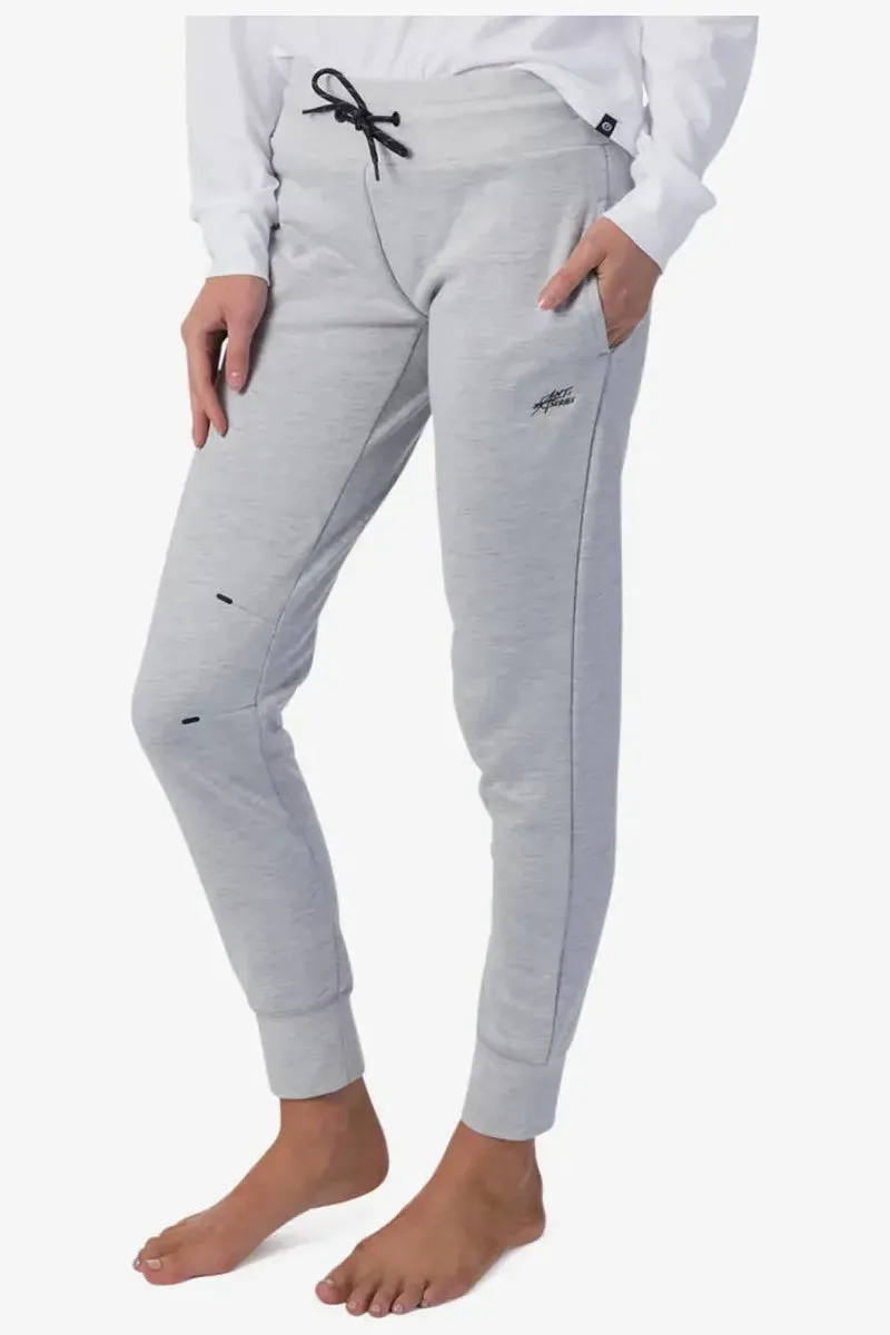 RIP CURL ANTI-SERIES FLUX II TRACKPANT - LIGHT GREY HEATHER