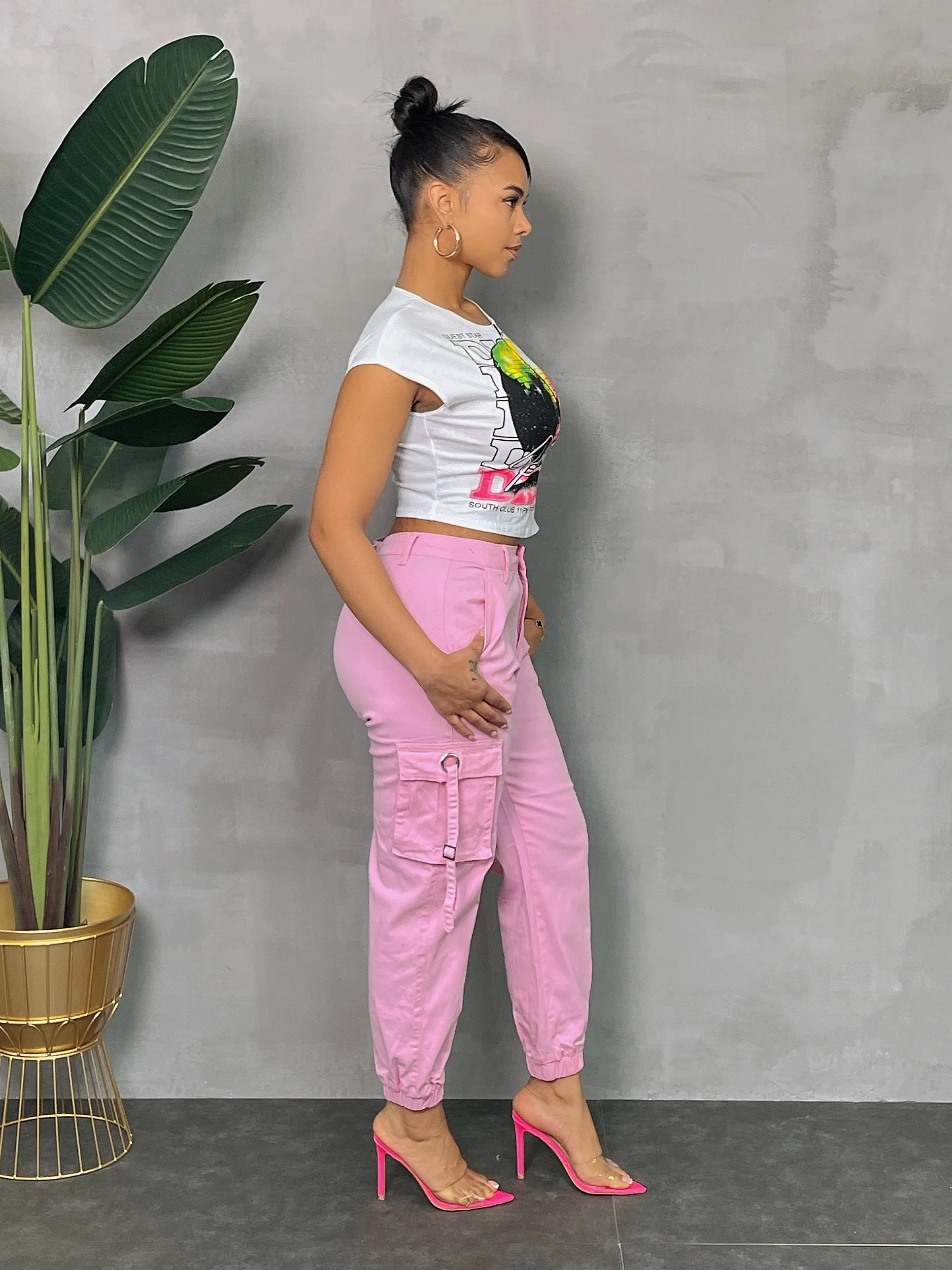RJJ2935P - UTILITY CARGO JOGGER PANTS