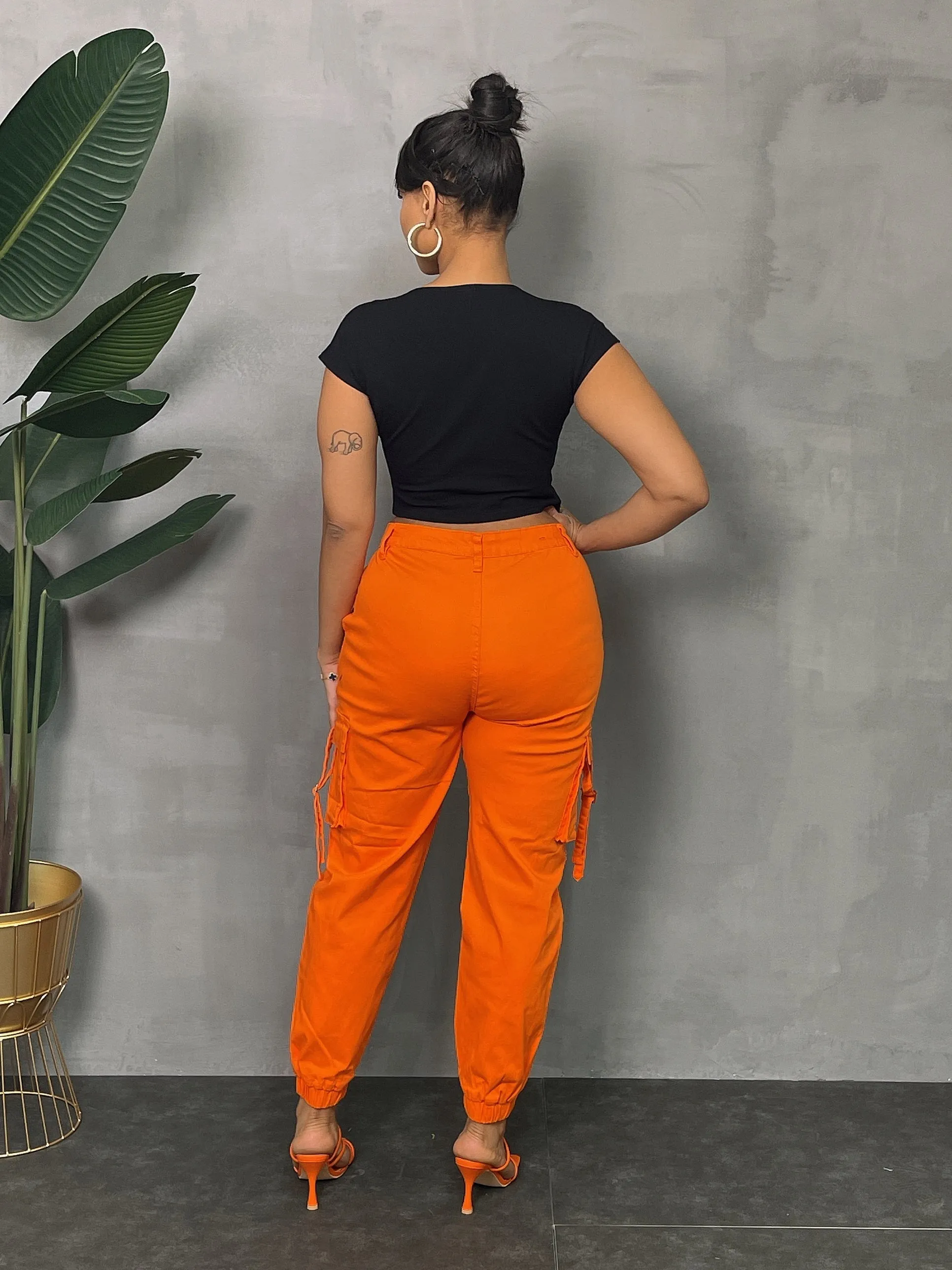 RJJ2935P - UTILITY CARGO JOGGER PANTS