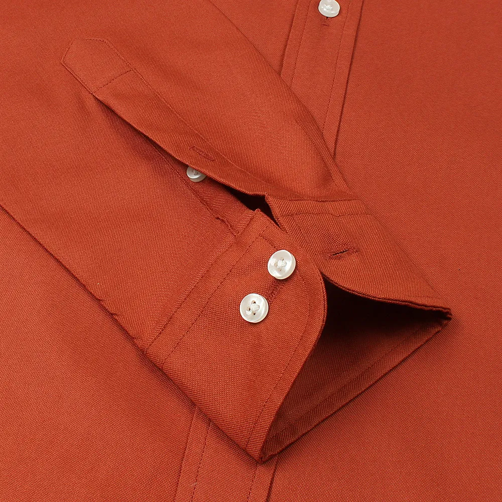 RL Fire Brick Embroidered logo Oxford Shirt